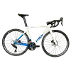 Bicicleta Ruta Compas Pro Blanco/Azul Disco S(490)