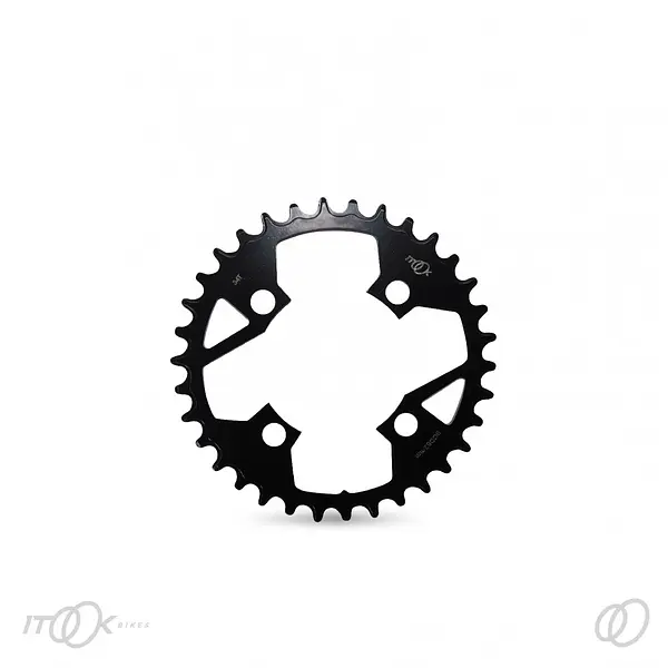 Coronilla 4 Huecos Trek Marlin 7 Acero Bcd 82 ( 34t)