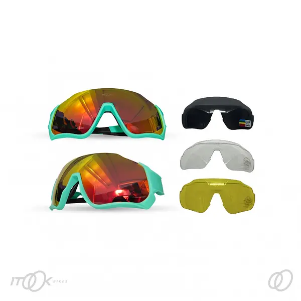 Gafa Six Para Niños Biachi (4 Lentes)