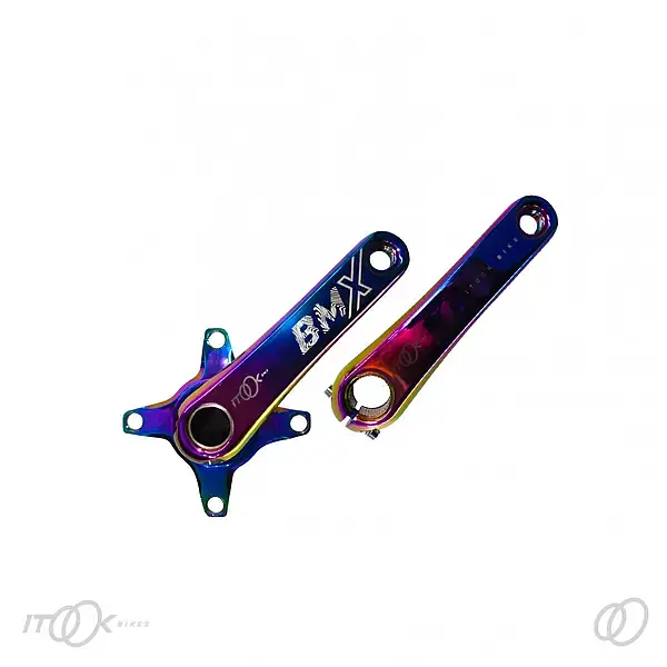 (Bielas Para Bmx Tornasol / Bcd 104 155 Mm 615 Gr
